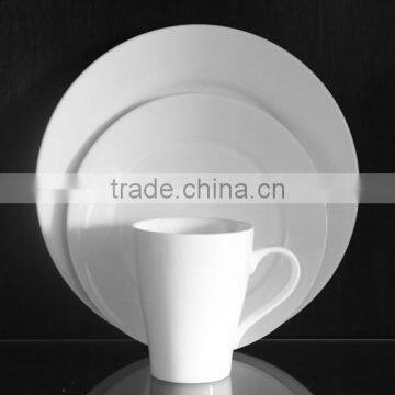 3pcs Ceramic Porcelain Fine Bone China Dinnerware Set For Hotel Restaurant photo-4