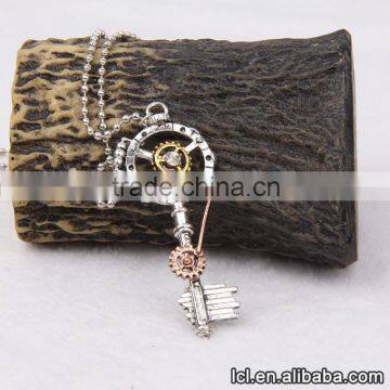Key Shaped Designer Necklace, Wholesale Steampunk Vintage Necklace photo-3