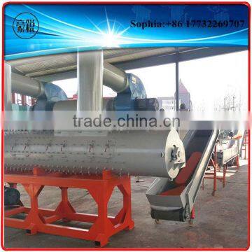 Label removing machine for pet bottles stainless steel material