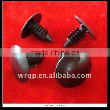 black plastic auto clip