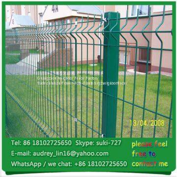 Панели забора из трехмерной сварной сетки с волнистой формой photo-2