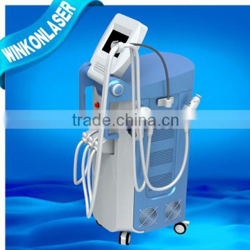 Factory price! tattoo removal machine with laser hair removal function / skin rejunvenation / 4 in 1 beauty machine