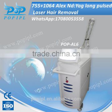 C hina alexandrite laser machine 755nm laser alexandrite machine manufacturer POP-AL6 755nm laser