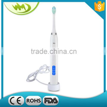 W10 Pulse Vibration Electric Toothbrush China Novelty Electric Toothbrush with Liquid Crystal Disply Design