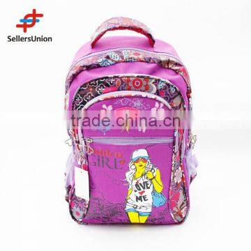 No.1 yiwu exporting commission agent wanted Durable Light Girls Sport Backpack