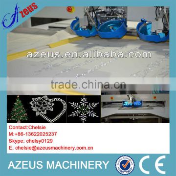 2016 HotFix motif making machine Fast working speed Apparel Machinery Automatic HotFix motif making machine