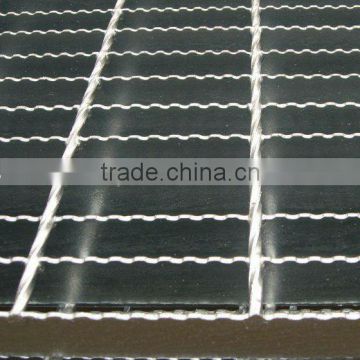 hot dip galvanized serrated steel grating