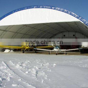 Movable Steel Hangar Shed With PVC Cover photo-6
