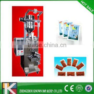 small scale automatic coffee pouch liquid packaging machine