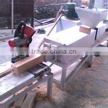 Wood processing line Sawdust hot press