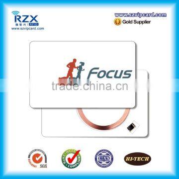 ISO7815 125Khz LF PVC RFID card with T5577 chip