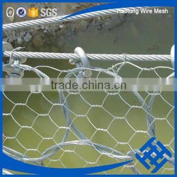 2mx1mx1m Heavy Duty Galvanized hexagonal wire mesh type gabion mattres