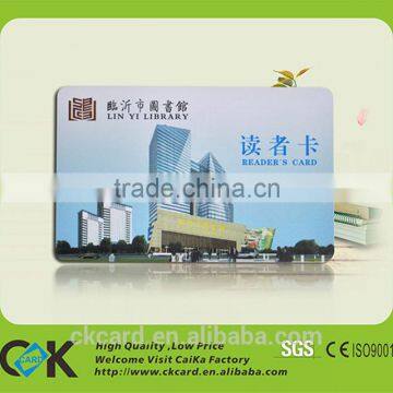 Good price library management card PVC card printing service