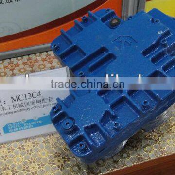 MC13C4 wood working machinery of four plane supporting Special Worm Reducer Gearboxes