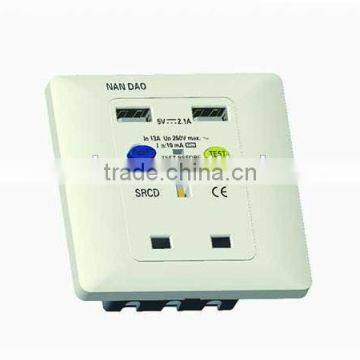 best GFCI outlet factory for ground fault circuit interrupter safety products with USB slot NANDAO elec