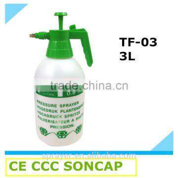 3 liter small plastic trigger garden sprayer flower pot for sale (TF- 03)