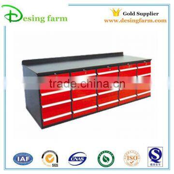 Heavy duty industrial drawer workbench