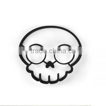 New designed creative skull head shape egg fried moulds