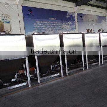 Customized High-qulity Stainless Steel SUS 304 SUS 316L Medical /Mixing Square Hopper / Turnover Hopper photo-6