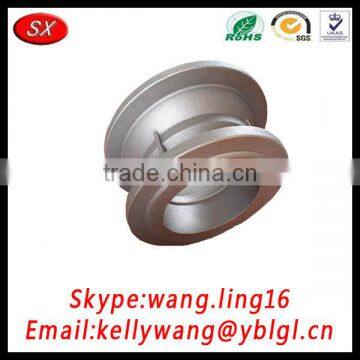 China Manufacturing Custom Sand Blasting Die Casting Parts, Round Aluminum Die Cast Parts