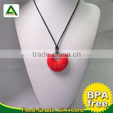 New Teether Star Pendant Baby Cute Toy Pendant Necklace 100% BPA Free Food Grade Silicone photo-4