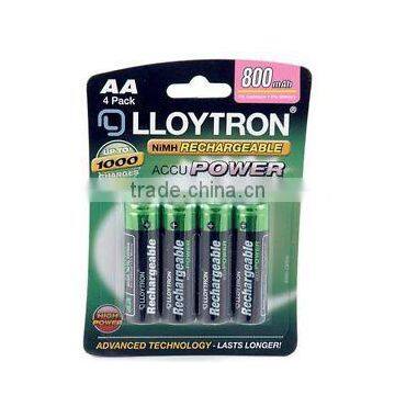 12 Solar Light Lights AA 800mAh Rechargeable Battery Batteries Long Lasting 3 Pa