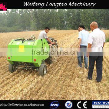 High Quality Hay Grass Straw Silage Alfalfa Available Compress Baling Press Mini Round Hay Bander photo-4