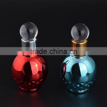 12ml Round Ball Shaped UV Gel Colored Glass Dropper Bottles Empty Red Blue Glass Perfume Bottle With Glass Applicator for Sale photo-6