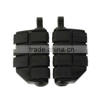 Chrome Anti Vibration Rubber Lion Paw Footrest Foot Pegs For Softail FXST photo-2