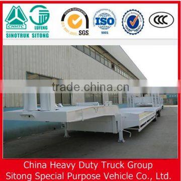 Multi Axle Hydraulic Low Bed Trailer for Carrying Crane/excavator/tractor photo-3