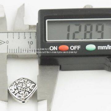 Silver Spacer Beads DIY Beads For Jewelry Making Bracelet photo-2