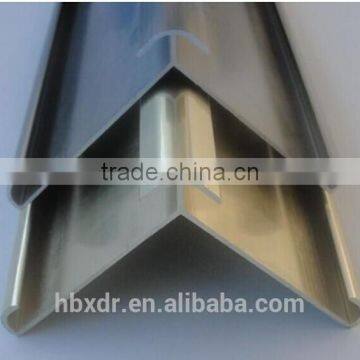 2014 Hot Order ! Anodized Aluminium Profile for Solar Frame by Drawings and Fixed Fitting With Mill Finished Aluminium Corner photo-4