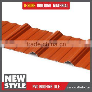 Durable Roof Materials 25 Years Guarantee Wind Resistance PVC Corrugated Roofing Sheet for Seafood Market photo-3