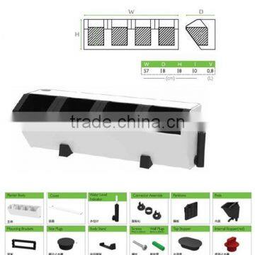 Hydro Plastic Vertical Garden Wall Planter,Hydroponic Green Wall Planter,pocket Hanging Vertical Planter photo-5