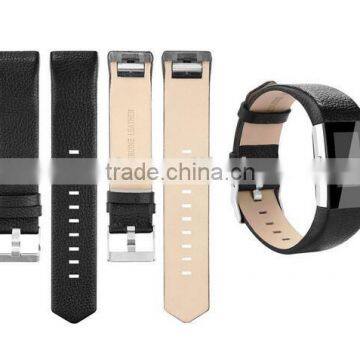 Genuine Leather Replacement Bands for Fitbit Charge 2 photo-2