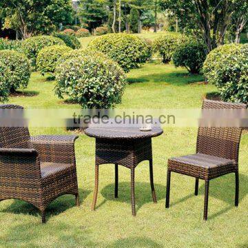 Outdoor Aluminium Wicker Garden Table and Chair Set L80301-3