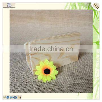 Solid Delicate Decoration Foam Wooden Card Rack Holder photo-4