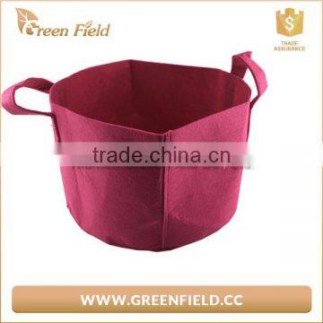 Felt nonwoven plant grow bags