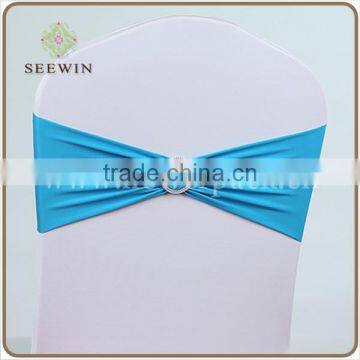 polyester elastic spandex chair band with buckle