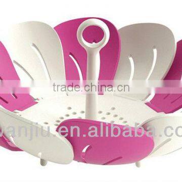 Supply Creative finch Neal telescopic fruit plate / fruit tray --red