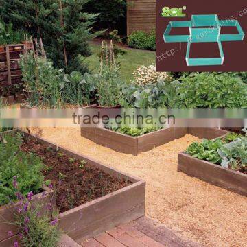 Modular Box Planter Plastic Garden Raised Bed Planter Raised Garden Bed photo-2