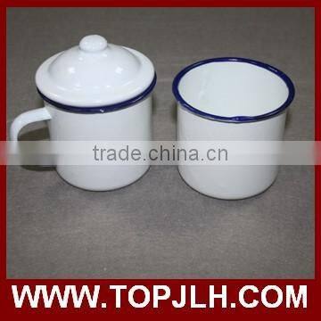 Good Quality Enamel Camping Mug Logo Printing Custom Enamel Mug photo-5