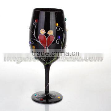 Glass Drinkware Type and Stocked Feature Birthday WINE GLASS