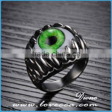 Cheap Finger Spikes Stainless Steel Ring Eyeball Jewelry photo-6