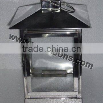Peaked Roof Metal Lantern photo-2