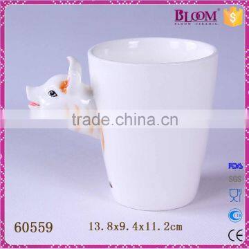Cute Animal Pig Designs 3d Ceramic Coffee Mug photo-3