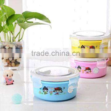 1000ml Portable Lovely Kids Stainless Steel Food Warmer With Lid photo-2