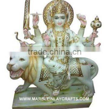 Marble Ambe Maa Statue
