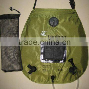 20L Outdoor Olive Foldable Camping Shower C1021