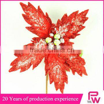 christmas decorations made in china artificial floral foam flower for christmas market